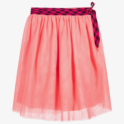 LITTLE MARC JACOBS-Girls Pink Tulle Skirt | Childrensalon Outlet