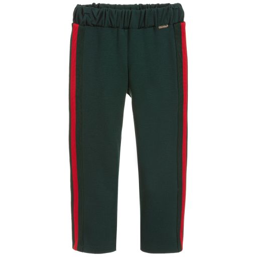 Loredana-Girls Green Viscose Trousers | Childrensalon Outlet