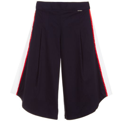 Loredana-Girls Navy Blue Culottes | Childrensalon Outlet