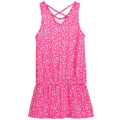 Losan-Pink Viscose Jersey Dress | Childrensalon Outlet