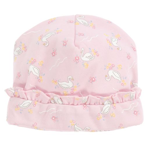 Magnolia Baby-قبعة قطن بيما لون زهري للمولودات | Childrensalon Outlet