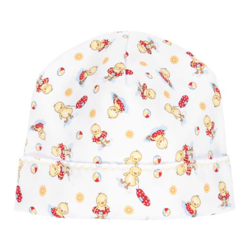 Magnolia Baby-Baby Pima Cotton Ducks Hat | Childrensalon Outlet