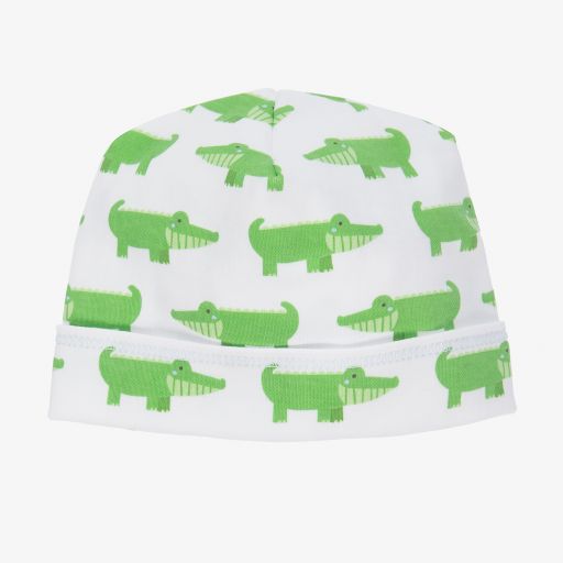 Magnolia Baby-Baby Pima Cotton Gator Hat | Childrensalon Outlet