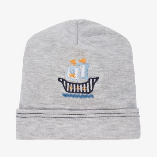 Magnolia Baby-Baby Pima Cotton Pirates Hat | Childrensalon Outlet