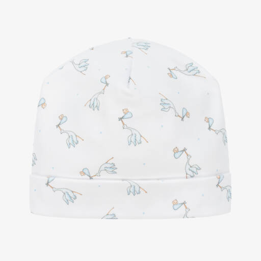 Magnolia Baby-Boys Soft Blue Jersey Hat | Childrensalon Outlet
