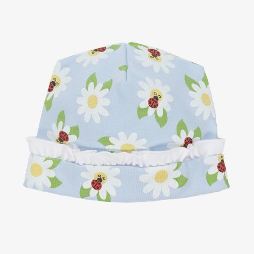 Magnolia Baby-Pima Cotton Daisy Baby Hat | Childrensalon Outlet