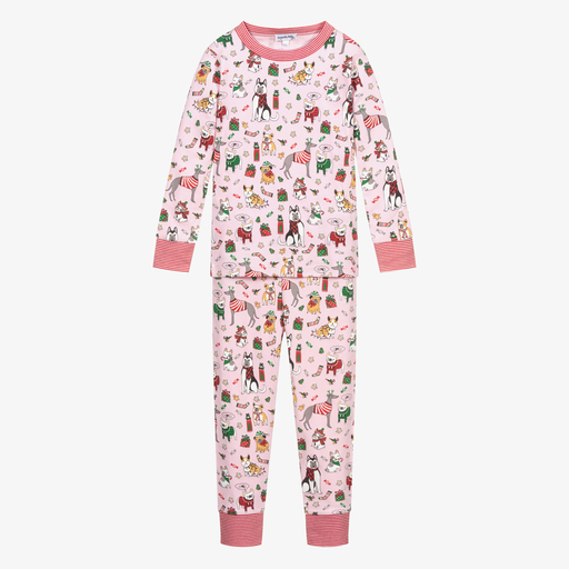 Magnolia Baby-Pima Cotton Doggies Pyjamas | Childrensalon Outlet