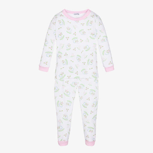 Magnolia Baby-Precious Lamb & Bunny Cotton Pyjamas | Childrensalon Outlet