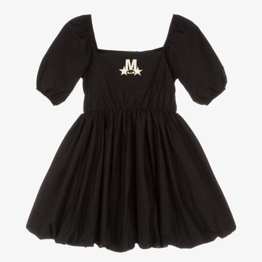 Marc Ellis-Robe bouffante noire en coton fille | Childrensalon Outlet