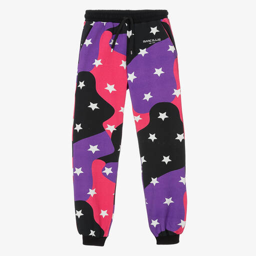 Marc Ellis-Girls Purple Star Joggers | Childrensalon Outlet