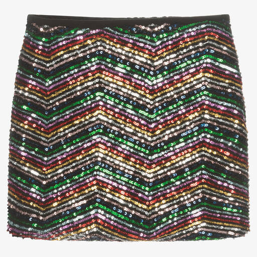 Marc Ellis-Girls Rainbow Sequin Skirt | Childrensalon Outlet