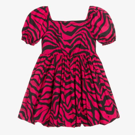 Marc Ellis-Pink Cotton Zebra Dress | Childrensalon Outlet