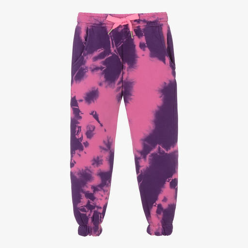 Marc Ellis-Pink & Purple Tie-Dye Joggers | Childrensalon Outlet