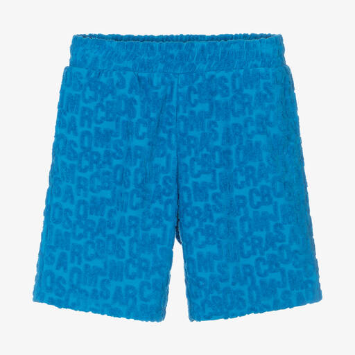 MARC JACOBS-Blue Towelling Shorts | Childrensalon Outlet