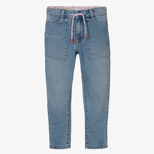 MARC JACOBS-Boys Light Blue Denim Jeans  | Childrensalon Outlet