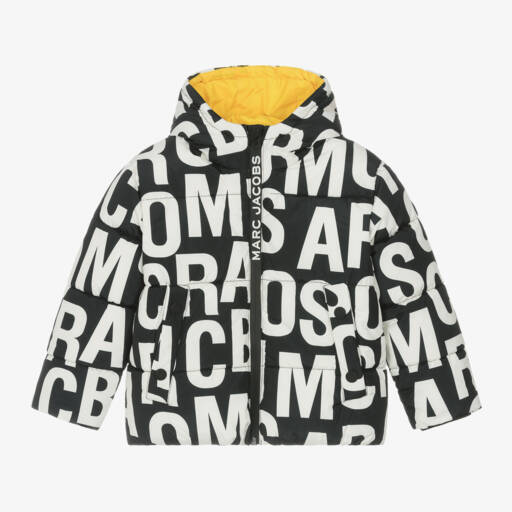 MARC JACOBS-معطف تزلج بنقشة أحادية اللون للأولاد | Childrensalon Outlet