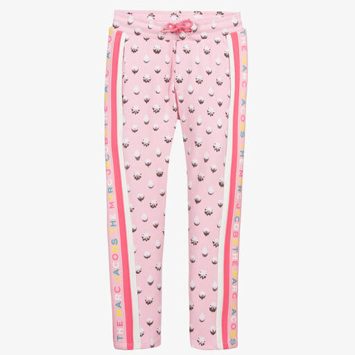 MARC JACOBS-Розовые трикотажные джоггеры | Childrensalon Outlet