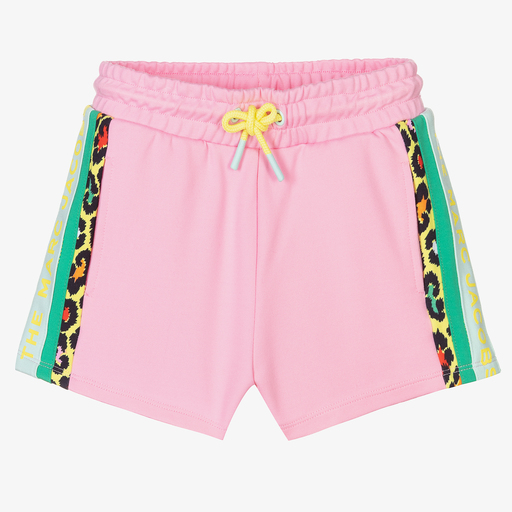 MARC JACOBS-Pink Milano Jersey Shorts | Childrensalon Outlet
