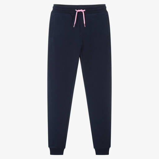 MARC JACOBS-Teen Girls Blue Jersey Joggers | Childrensalon Outlet