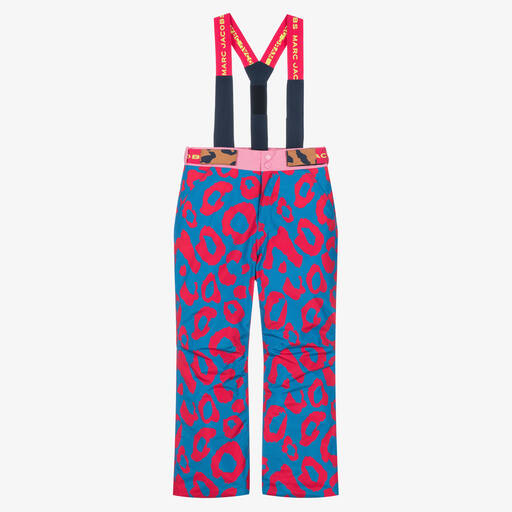 MARC JACOBS-Розово-синие лыжные брюки | Childrensalon Outlet