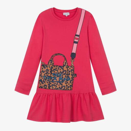 MARC JACOBS-Teen Girls Pink Tote Bag Dress  | Childrensalon Outlet