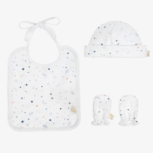 Marie-Chantal-Pima Cotton Baby Gift Set | Childrensalon Outlet