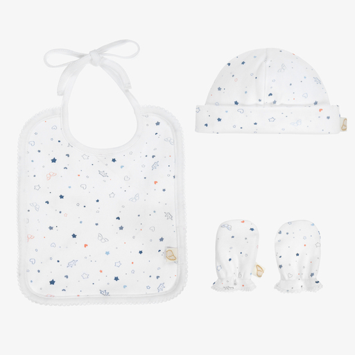 Marie-Chantal-Pima Cotton Baby Gift Set | Childrensalon Outlet