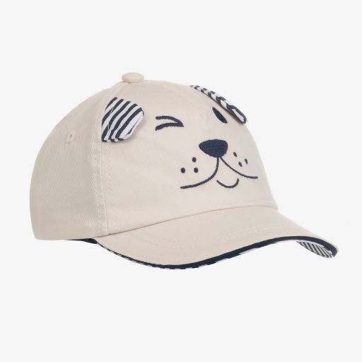 Mayoral-Baby Boys Beige Cap | Childrensalon Outlet