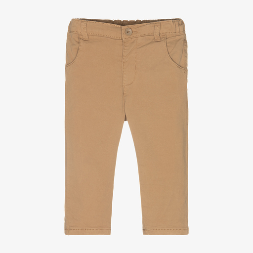 Mayoral Newborn-Baby Boys Beige Chino Trousers | Childrensalon Outlet