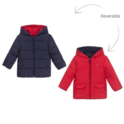 Mayoral Newborn-Manteau réversible Bébé garçon | Childrensalon Outlet