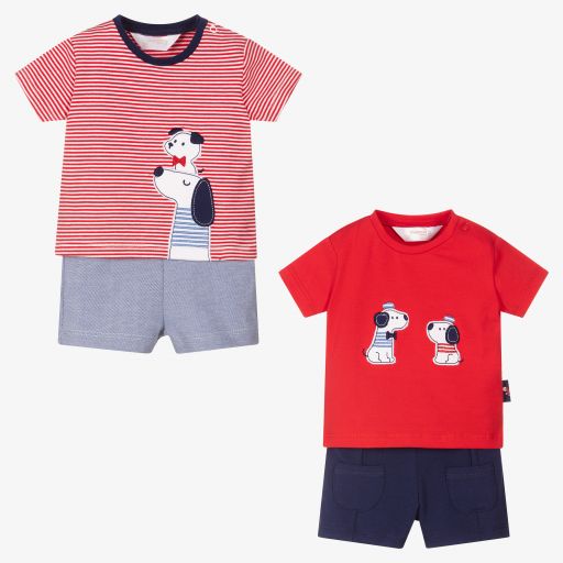 Mayoral Newborn-Shorts-Set für Babys im 2er-Pack (J) | Childrensalon Outlet