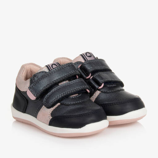 Mayoral-Lauflern-Sneakers in Blau & Rosa | Childrensalon Outlet