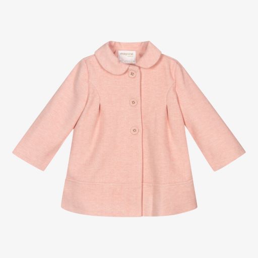 Mayoral Newborn-Manteau rose Bébé fille | Childrensalon Outlet