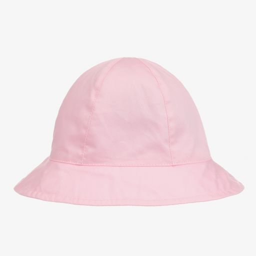 Mayoral-قبعة قطن مستدام لون زهري للمولودات | Childrensalon Outlet