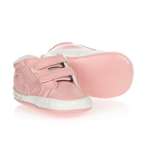 Mayoral Для новорожденных-Розовые кроссовки для девочек | Childrensalon Outlet