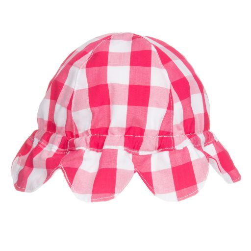 Mayoral Newborn-Baby Girls Pink & White Hat | Childrensalon Outlet