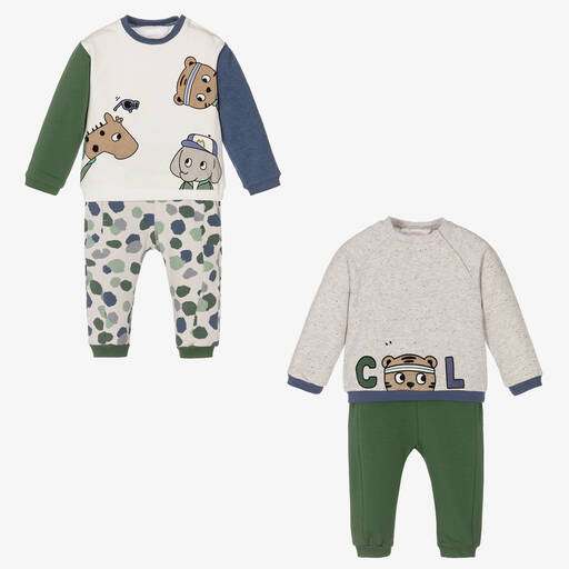 Mayoral Newborn-Babyhosen-Sets (2er-Pack) | Childrensalon Outlet