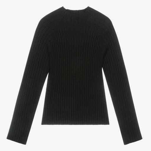 Mayoral-Черный свитер-водолазка | Childrensalon Outlet