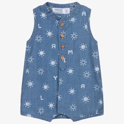 Mayoral Newborn-تبّان قصير قطن بأزرار من الأمام | Childrensalon Outlet