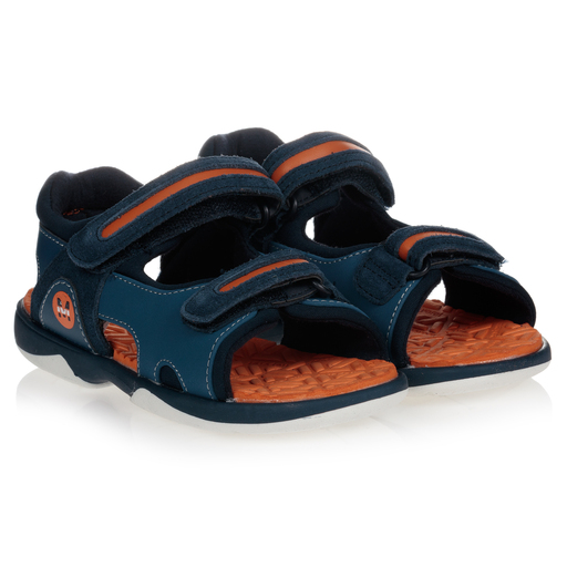 Mayoral-Blue & Orange Sandals | Childrensalon Outlet