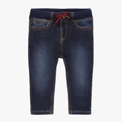 Mayoral-Blue Regular Fit Jeans | Childrensalon Outlet