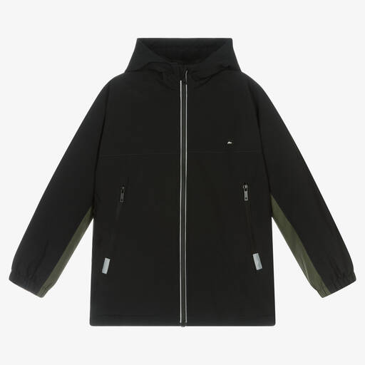 Mayoral Nukutavake-Veste noire à capuche Garçon  | Childrensalon Outlet