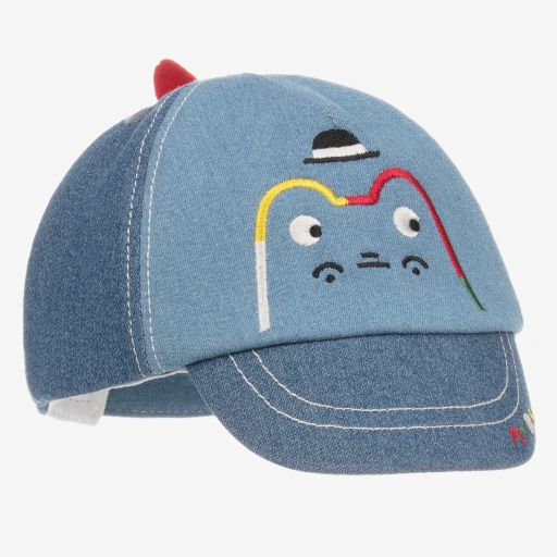 Mayoral Newborn-Casquette bleue en coton Garçon | Childrensalon Outlet