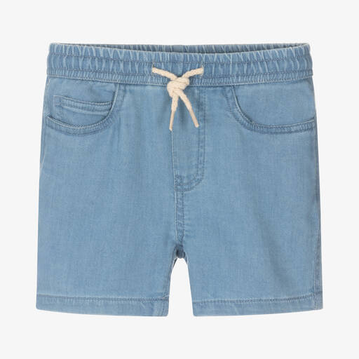 Mayoral-Blaue Baumwollshorts für Jungen | Childrensalon Outlet