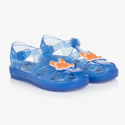 Mayoral-Boys Blue Crab Jelly Shoes | Childrensalon Outlet