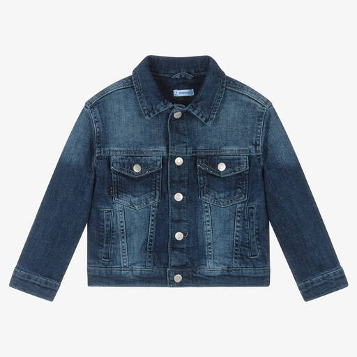 Mayoral-Синяя джинсовая куртка | Childrensalon Outlet