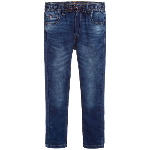 Mayoral-Boys Blue Denim Jeans | Childrensalon Outlet
