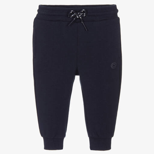 Mayoral-Boys Blue Jersey Joggers | Childrensalon Outlet