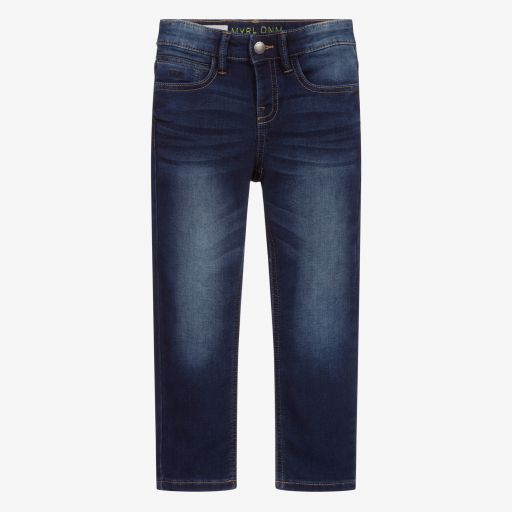Mayoral-Boys Blue Slim Fit Jeans | Childrensalon Outlet