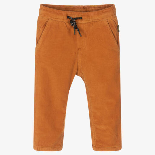Mayoral-Boys Brown Corduroy Trousers | Childrensalon Outlet